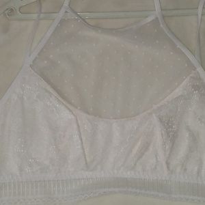 New Beautiful Victoria Secret Lace Lined Bra XL